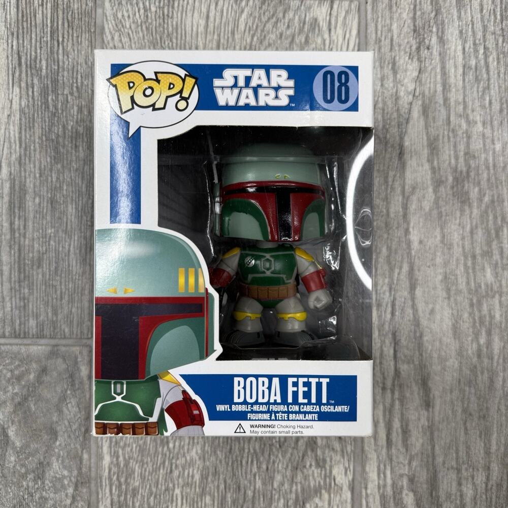 Funko POP Star Wars Boba Fett #08 Blue Box 2013